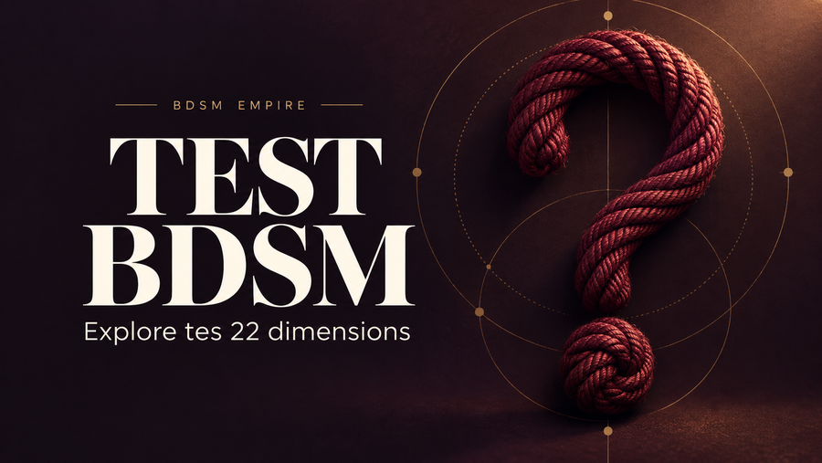 Test BDSM : explore tes rôles et préférences
