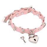 Collier Bdsm <br> Cadenas Coeur