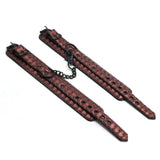 Menottes Bdsm <br> Rouge