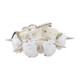 collier piques fleurs