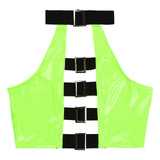 Crop Top Vinyle <br> Dos Nus