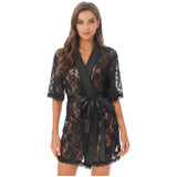 Nuisette Dentelle Imprimé Floral