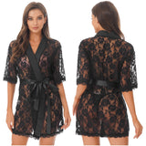 Nuisette Dentelle Imprimé Floral