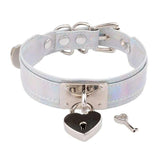 Collier Holographique <br> Coeur