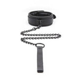 Collier Laisse BDSM <br> Cuir