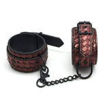 Menottes Bdsm <br> Rouge