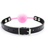 Bâillon Boule <br> Rose