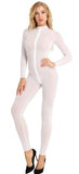 combinaison spandex blanche