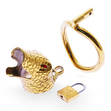 Cage de Chasteté <br> Golden Snake
