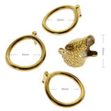 Cage de Chasteté <br> Golden Snake