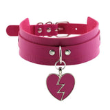Choker Bdsm <br> Coeur brisé