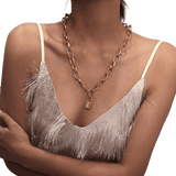 Collier Cadenas <br> Argent | Or
