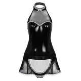 Tenue Soubrette <br> Vinyle & Dentelle