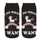 Chaussettes DDLG <br> Licorne