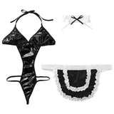 Tenue de Soubrette <br> Vinyle