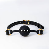 Bâillon Boule <br> Dorée