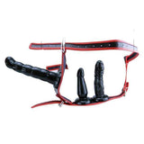 Triple Gode Ceinture | BDSM Empire