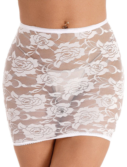 Mini Jupe Dentelle   Florale : vue principale