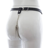 String de Chasteté Cuir et Chaînes