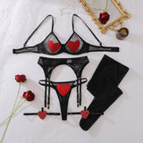Ensemble lingerie cœurs Liaison : photo 7