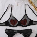 Ensemble lingerie cœurs Liaison : photo 11