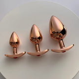 Plug Anal <br> Bijou Or Rose
