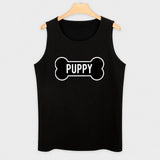 Débardeur Homme « Puppy » <br> Coton Imprimé