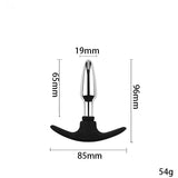 Plug Anal <br> Acier Base Silicone