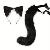 Oreilles de Loup et Queue <br> Fausse Fourrure