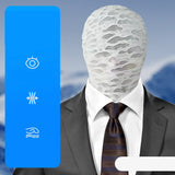 Cagoule Intégrale Respirante <br> Élastique et Translucide