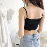 Crop Top Camisole <br> Imprimé « I Love BBC »