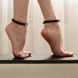 Bracelet de cheville noir similicuir | BDSM Empire
