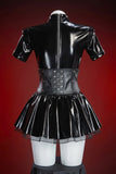 Tenue Policière Gothique Corset Vinyle