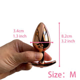Plug Anal <br> Bijou Or Rose