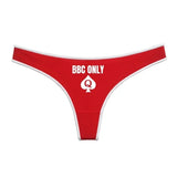 String Coton « BBC Only » <br> Symbole Pique de Dame