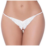 String dentelle brodée Étincelle : coloris blanc, photo 4