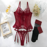 Ensemble bustier dentelle Confession : photo 7