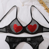 Ensemble lingerie cœurs Liaison : photo 8