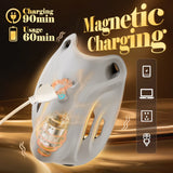 Cage de Chasteté Vibrante <br> Connectée Portable