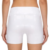 Short Wetlook Taille Haute <br> Effet Cuir Extensible