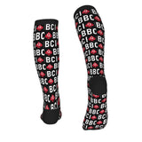 Chaussettes Hautes Imprimées <br> Unisexes, Motifs au Choix