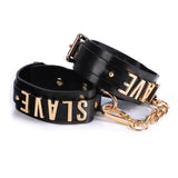 Set Bondage Slave <br> Collier, Menottes et Chevillères