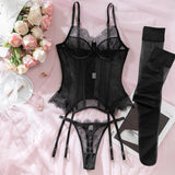 Ensemble bustier dentelle Confession : photo 8