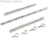 Set Bondage Matelassé <br> Menottes, Chevillères et Collier