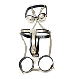 Ensemble de Chasteté Acier 3 Pièces