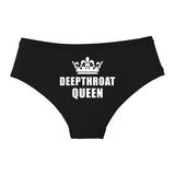 Culotte Coton « Footjob Queen » <br> Taille Basse