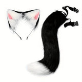 Oreilles de Loup et Queue <br> Fausse Fourrure