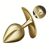 Plug Anal Bijou <br> Acier Doré