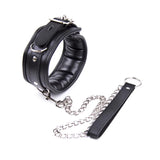 Set Bondage Matelassé <br> Menottes, Chevillères et Collier