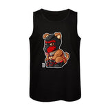 Débardeur Homme Puppy <br> Masque Rouge